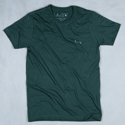 Camiseta Básica Verde Escuro