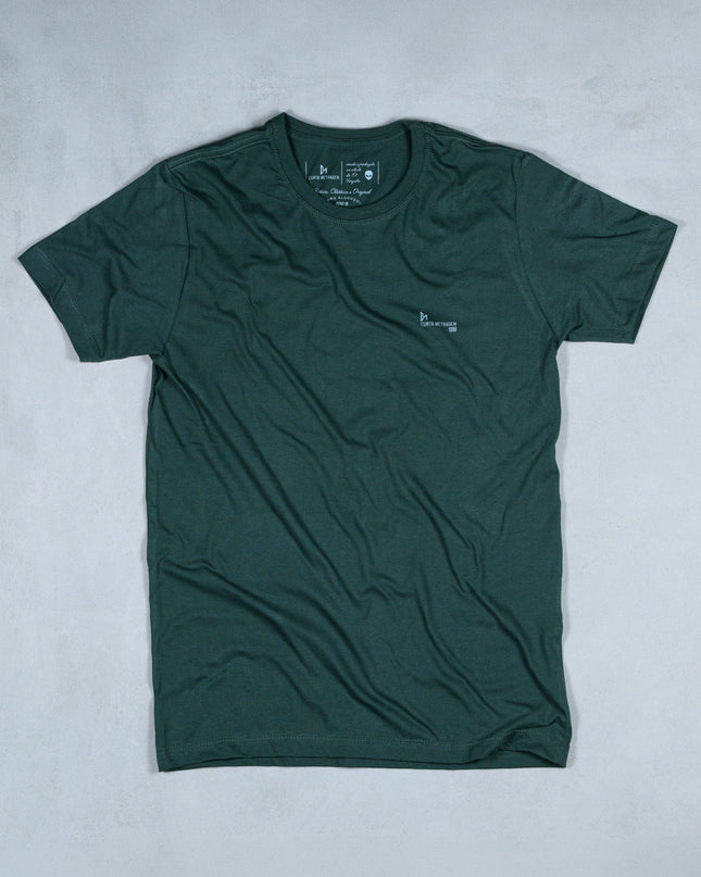 Camiseta Básica Verde Escuro
