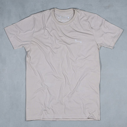 Camiseta Básica Bege