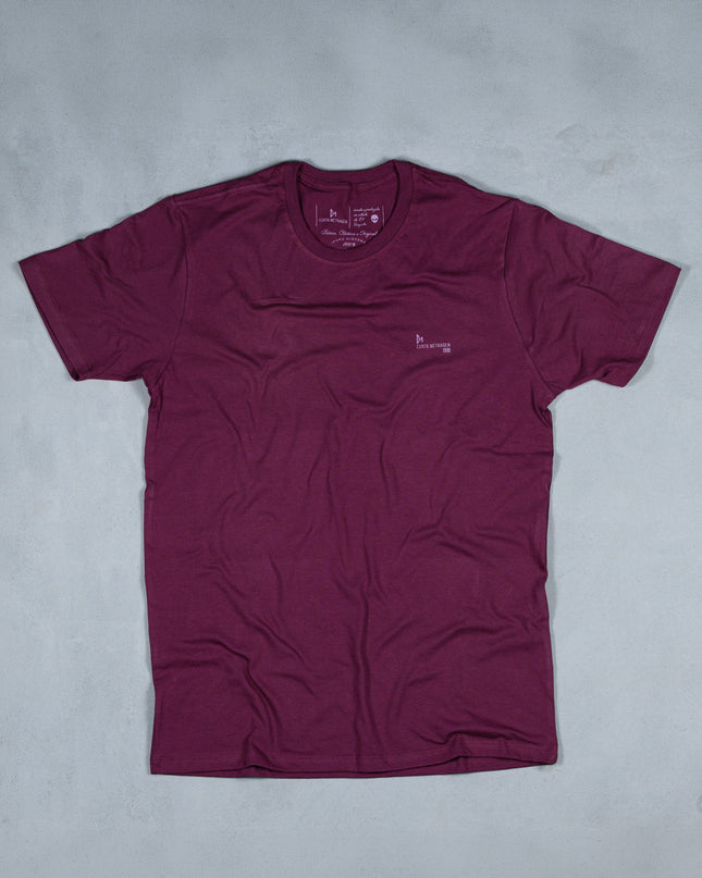 Camiseta Básica Vinho