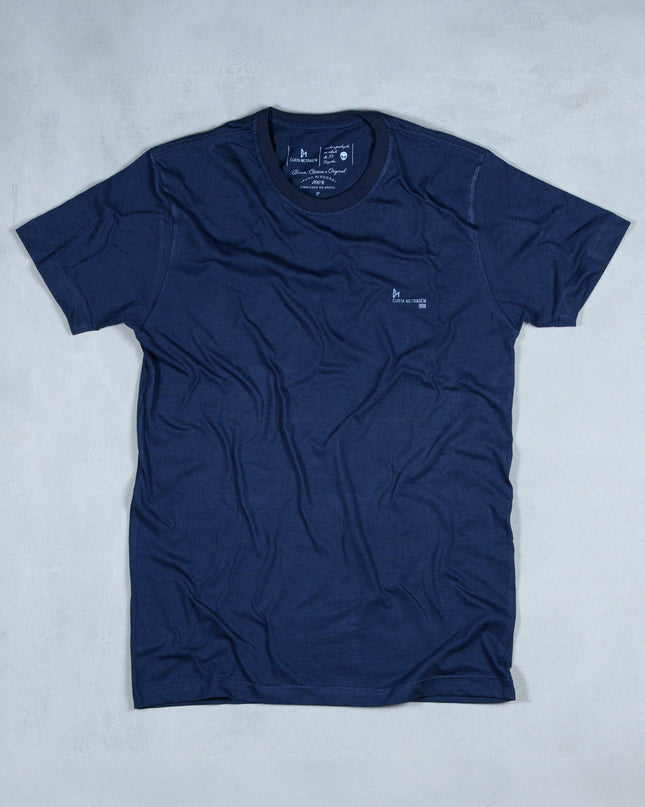 Camiseta Básica Azul Escuro